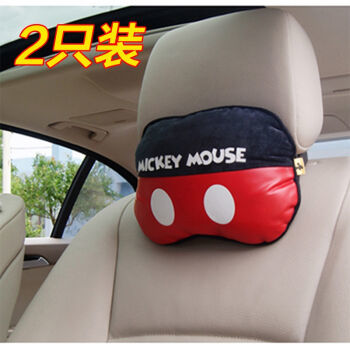 可愛(ài)卡通汽車(chē)內(nèi)飾套裝推薦 SNBLO護(hù)肩套+頭枕，讓愛(ài)車(chē)秒變溫馨小窩